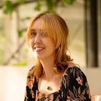 A portrait of Joanna Ayre